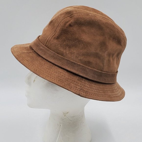 totes Suede Fedora - Picture 6 of 11